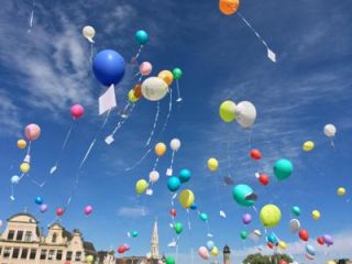 les ballons de l'espoir