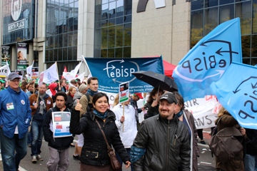 photo FeBISP - manifestation 07/10/2015